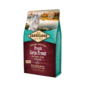 캣 생육 건사료 잉어와 송어 2kg 1개