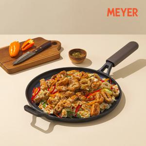 프리시즈닝 무쇠 주물 그리들 28cm (보조핸들)