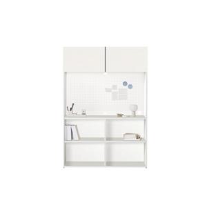 뉴아빌 5단책장 도어형 120cm (컬러 택1)