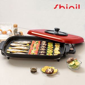 신일 대형 전기후라이팬 국산 잔치팬 전기그릴 SPP-H610SS