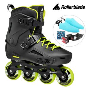 롤러블레이드 성인 인라인 스케이트 라이트닝 롤러브레이드 성인용 FSK 신발항균건조기 휠커버