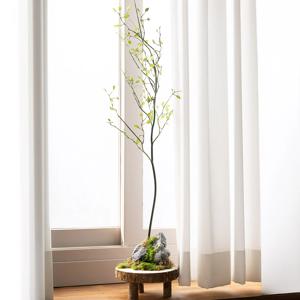 페퍼 리프 가지 조화 나무 코스터 set 102cm 인테리어 조경 장식 소품