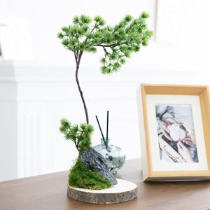 미니멀 해송가지 조화 나무 코스터 set 35cm 인테리어 조경 장식 소품