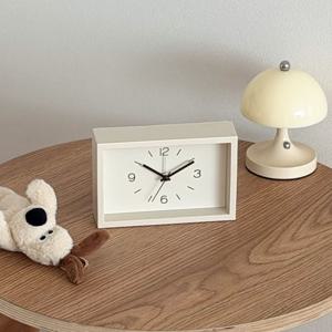 모아나 알람시계 가벼운 무소음 인테리어 테이블 탁상 오브제 시계