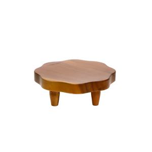 레인트리 원목 연화반 차탁 다도상 다과상 슬림200