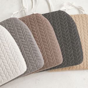 월계수 식탁의자방석 두꺼운 끈 키높이