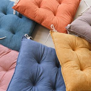 비스킷 식탁의자 사각방석 두꺼운 푹신한 키높이 쿠션 6COLOR