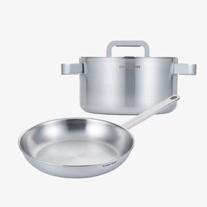 316 28CM 후라이팬 + 316 20CM 양수냄비