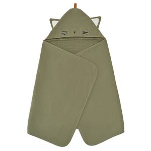 굴드베바레 아기후드타월 그린 60x125cm