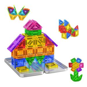 마그마그 미니 자석 블럭 36P / 틴케이스 필통 완구 교육