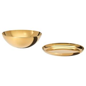 스톡홀름 2025 그릇+접시세트 황동색