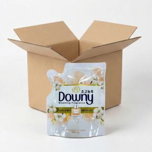 다우니 섬유유연제 코튼 퓨어 러브 미니 파우치 200ml 48개 1박스 (총 9.6L)
