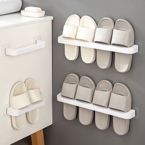 부착식 슬리퍼 거치대 걸이 꽂이 홀더 실내화 거실화 욕실화 신발 욕실 정리대 수건 주방
