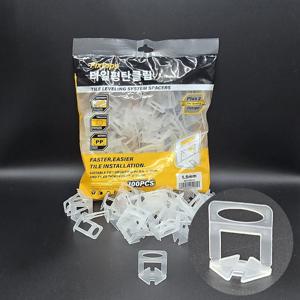 픽스톱 타일 평탄클립 1.5mm 100개입 18005