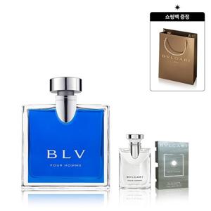 (광주신세계)블루 뿌르 옴므 오 드 뚜왈렛 100ML (+5ML 미니어처n1.5MLn쇼핑백)