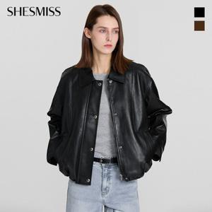 페이크 레더 카라 점퍼_SWWJPP11020