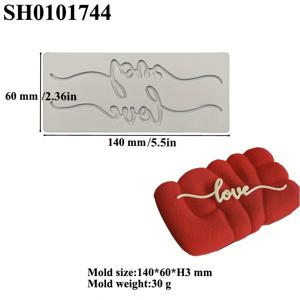 TEMU 1pc 레이스 실리콘 금형 초콜릿 캔디 3D 중공 생선 뼈 사탕 금형 음식 요리 식사 장식 퐁당 금형 점토 금형