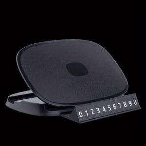 TEMU 번호판이 있는 360° 회전 모바일 폰 거치대, 센터 콘솔, 미끄럼 방지 흡착 컵, 차량 대시보드용 모바일 폰 지지대