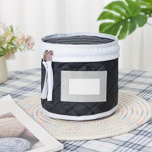 TEMU 1개 경량 패브릭 식기 정리함 - 접시, 그릇, 식기용 장력 장착 주방 및 식사용 보관 가방