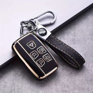 TEMU TPU 자동차 리모트 키 케이스 랜드로버 스포츠 벨라르 이보크 재규어용