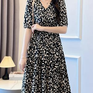 TEMU V넥 신상 드레스 2321756|인견원피스