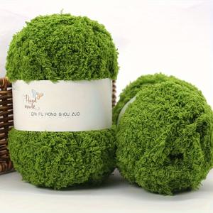 TEMU 3개 세트 115야드 5.3oz 100% 폴리에스터 소프트 벨벳 코랄 원사 3PLY 두꺼운 폴리에스터 실 코랄 벨벳 실 폭신한 실 수제 DIY 니팅 스카프 담요 스웨터용