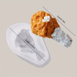 TEMU 1개 실리콘 몰드, 핸드메이드 양초 몰드, 창의적인 양초 제작 몰드, 향기로운 양초, 향기로운 석고, 레진, 핸드메이드 점토 몰드, 부드러운 점토 몰드, 탈지 용이, 비누 제작 몰드, 주얼리 제작 몰드, 뛰어난 탈지