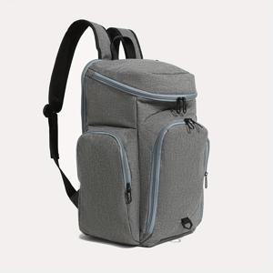 TEMU 대용량 볼링 백팩, 신발 수납 공간 - 내구성 있는 폴리에스터, 회색, 18인치 볼링 볼을 수납할 수 있음, 스포츠 및 야외 활동에 이상적, 볼링 액세서리