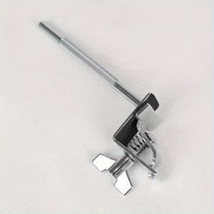 TEMU 1개 드럼 키트 액세서리, 재즈 드럼용 전문가용 가우벨 클램프, 베이스 드럼 가우벨 스탠드 확장 클램프