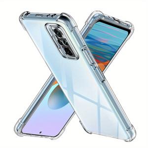 TEMU Redmi Note 10 Pro용 투명 케이스, Xiaomi Redmi Note 10 Pro/Redmi Note 10 Pro Max용 카메라 보호 투명 보호 커버