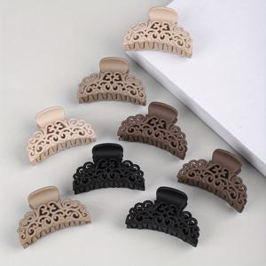 TEMU 브라운 톤의 헤어 클립 8개 세트. 데일리룩에 완벽합니다. 튼튼하고 미끄럼 방지 기능이 있는 이 헤어 그립은 여성에게 적합하며 다양한 스타일로 제공되어 가족과 친구를 위한 훌륭한 선물이 됩니다. 재료는 혁신적입니다.