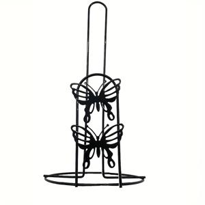 TEMU 수직형 주방 페이퍼 타월 홀더, 조리대 롤 페이퍼 보관 랙, 데스크탑 핸드 타월 스탠드, 롤 페이퍼 및 랩 정리함