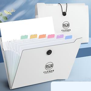 TEMU 1개 모란디 A4 파일 폴더 - 확장/접이식 섹션이 있는 내구성 PVC 바인더, 다층 문서 정리함, 사무실용 - 내구성 A4 사이즈 파일 정리함