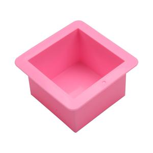 TEMU 1pc 실리콘 비누 몰드 500ml - 사각형 수제 DIY 비누, 캔들 왁스, 수지 캐스팅 크래프팅 몰드