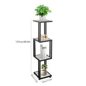 TEMU 모던 소파 사이드 캐비닛 - 선반 & 파티션 포함, 메탈 프레임 컨템포러리 조립형 수납장, 공간절약형 소형아파트 및 현관용 가구, 장식용 선반 유닛, 상업용 가능|거실장