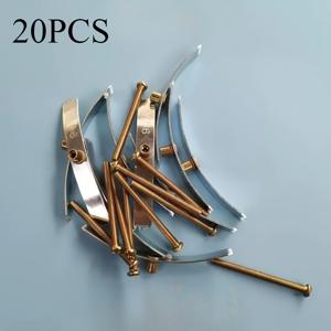 TEMU 20개 모델 86 자석 건식 벽지 수리 키트, 스틸 패치 패널 세트, 스위치 소켓 벽 상자 손상 복원, 방수, 조립 필요 없음, 할로윈 및 크리스마스 선물에 이상적입니다.