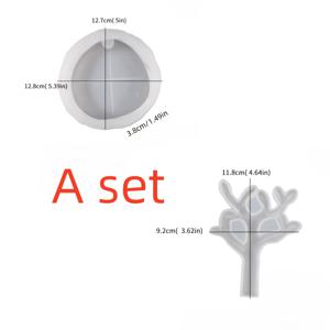 TEMU 레진 캐스팅 몰드 석고 시멘트 DIY 짜기 보관함 몰드 나무 귀걸이 반지 보석 보관 선반 비누 상자 실리콘 몰드