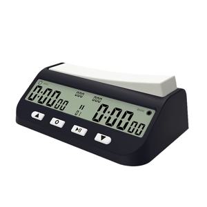 TEMU 전문 체스 타이머, 디지털 체스 시계, 다기능 디지털 카운트다운 및 카운트업 정밀 게임 스톱워치, 배터리 없음