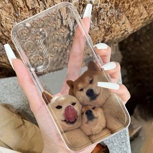 TEMU 폰 케이스: 삼성 갤럭시 A02 A03S A04 A05S A06 A13 A14 A15 A16 5G A21S 호환 삼성 갤럭시 A22 A23 A24 A25 A32 A34 A35 A50 A52 A53 A54 A55 A73 S21 울트라 S22 플러스 S23+ S24 FE 카툰 투명 충격방지 풀 커버 심플 패션 안티쇼크 소프트 케이스 창의적인 디자인