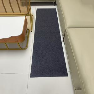 TEMU 복도 긴 카펫 | 거실 침실 사무실 카펫, 두꺼운 초흡수성, 미끄럼 방지 고무 받침대, 문 바닥 매트, 세탁 가능, 실내외 사용, 7mm 두께, 폴리에스터 혼방, 기계 제작