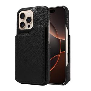 TEMU 아이폰 17 프로 맥스/17 프로/에어/17/16 프로 맥스/15 프로 맥스/14 프로 맥스/13/12/11용 가죽 마그네틱 스냅 케이스, 멀티 카드 슬롯 및 방수 보호 커버|아이폰케이스