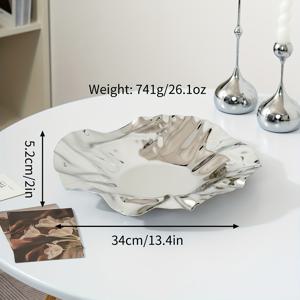 TEMU 라이트 럭셔리 아트 트레이, 장식용 트레이, 보석함, 욕실 트레이, 거실 주방 로딩 트레이, 거실 수납 접시, 식탁 수납 접시, 현관 열쇠 및 안경 수납 접시, 거실, 주방, 가정, 커피숍, 레스토랑, 댄스 파티, 파티, 호텔, 바에 적합한 야외 트레이 수납 접시, 크리스마스 트레이, 할로윈 트레이, 생일 파티 장식 트레이, 보석함