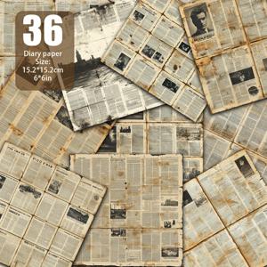 TEMU 대담한 검은색 헤드라인과 작은 광고가 번갈아 가며 등장하는 빈티지 스타일의 신문입니다. 노란색으로 변한 종이 효과로 클래식 뉴스 스타일을 선보입니다. 레트로 테마의 저널, 스크랩북 배경에 이상적입니다.