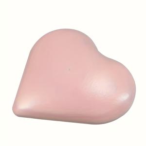 TEMU 네일 아트용 하트 모양 팔꿈치 베개. 초극세사 섬유 가죽과 스펀지 충전재로 제작된 한 손 패드가 특징입니다. 무취이며 세척이 용이하며 네일 기술자에게 편안함을 제공합니다.|네일아트