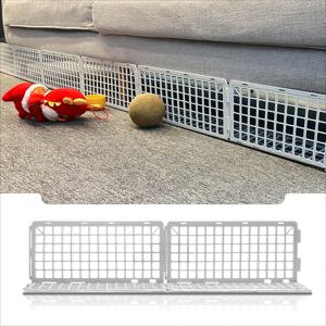 TEMU 12개 세트 소파 블로커 - 애완동물, 장난감 등이 들어오는 것을 방지하는 소파 및 가구용 블록 (블랙)