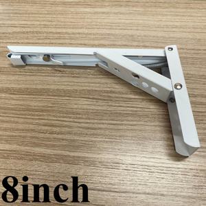 TEMU 1개 스테인리스 스틸 접이식 브래킷 두꺼운 삼각형 라미네이트 벽걸이 수납 액티비티 브래킷, 코너 선반