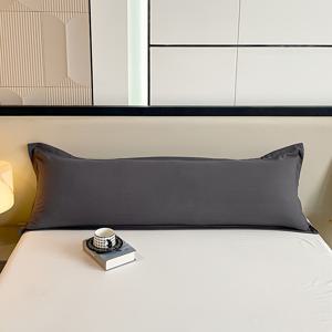 TEMU 1개 럭셔리 바디 베개커버 - 침실, 소파, 호텔, 기숙사용 초부드러운 통기성 롱 베개커버, 지퍼포함, 습기 흡수 피부 친화적, 싱글/더블 베개용, 세탁기 사용 가능, 사계절 사용 가능|베개커버|이불|소파