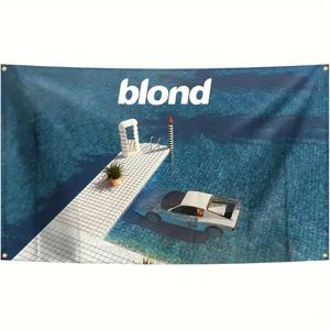 TEMU 1pc 앨범 커버 폴리에스터 깃발, 3x5ft, 단면, 음악 아트 벽걸이, 침실 장식, 남성용 공간, 거실, 공부실, 전기 없음, 음악실 장식