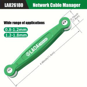 TEMU LAOA 온라인 와이어 스트레이트너 0.8mm-1.8mm, 구부러진 및 꼬인 전선 정리용 가벼운 휴대용 도구