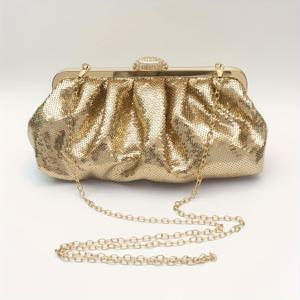 TEMU 여성용 웨딩 파티 댄스 및 기타 공식 행사에 적합한 578 반짝이는 시퀸 플리츠 이브닝 클러치 백 솔리드 컬러 핸드백